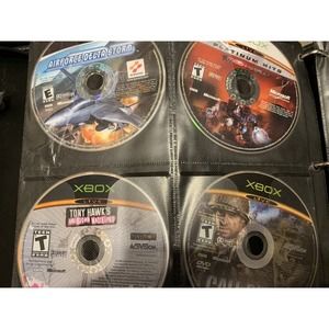 Lot 4 Games For Original Xbox Mechassault Call Duty Airforce Delta Tony Hawk